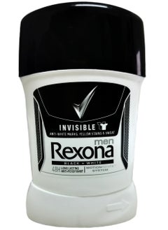 Rexona Rexona Men Anti-Perspirant Stick Deodorant Invisible Black And White 50 ml 