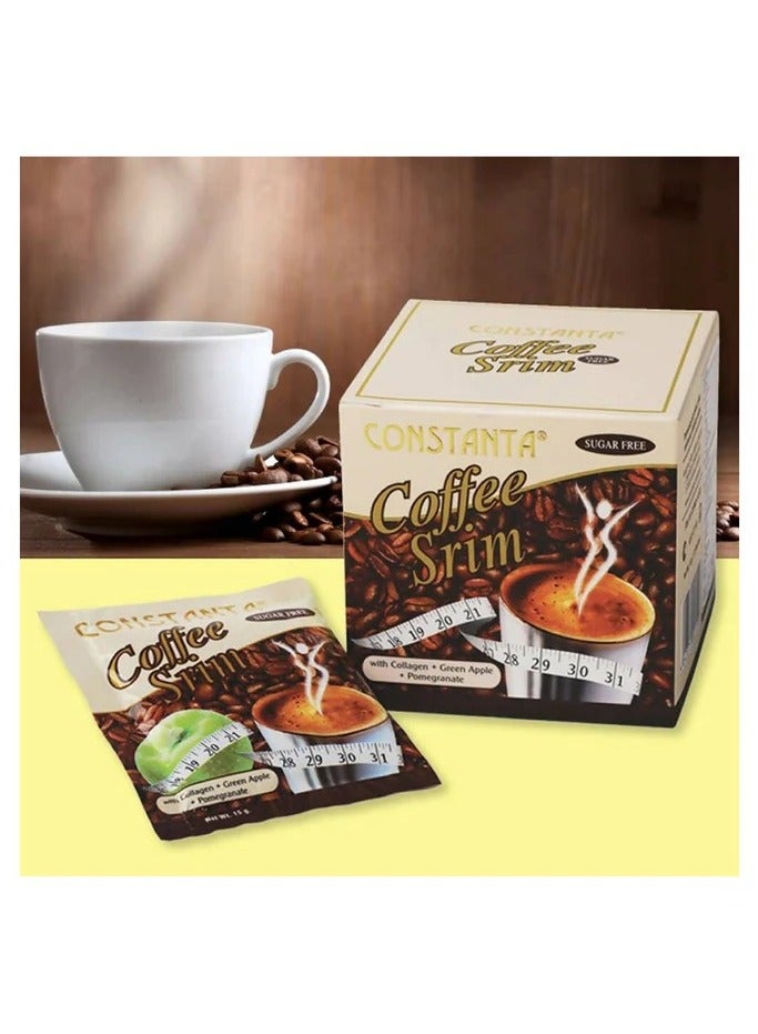 SRIM Constanta Coffee Srim Slimming Coffee Powder 12 Sachets - Image 2