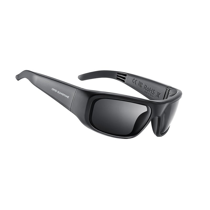 OhO sunshine Bluetooth Audio Sunglasses Lightweight Open Ear Sport Glasses 12H Playtime UV400 ANSI Z871 Water Resistant with Voice Control - Image 2