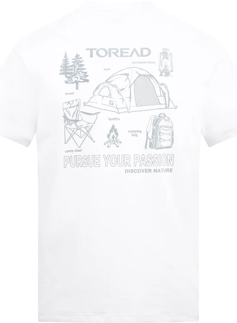 TOREAD Men's Quick-Dry Outdoor Short Sleeve T-Shirt - TAJJBM81715