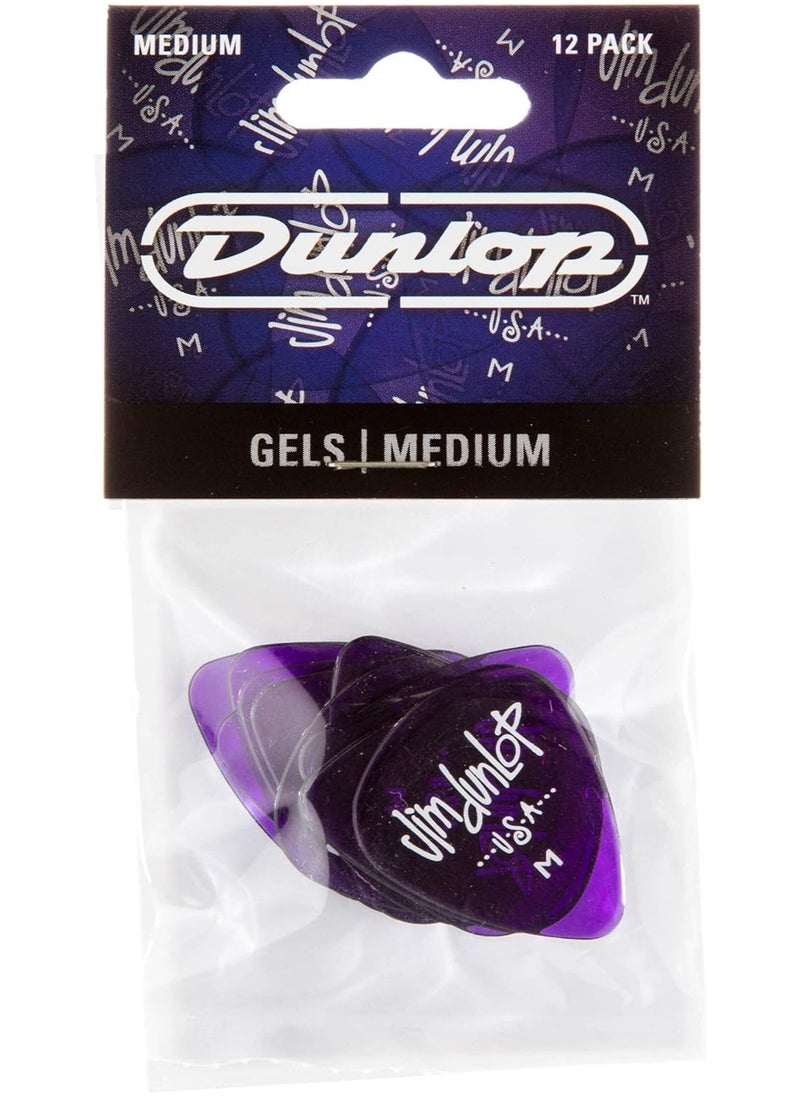 JIM DUNLOP JIM DUNLOP Dunlop Gels 12 Pack (24486350012) Size: Medium  - Image 2