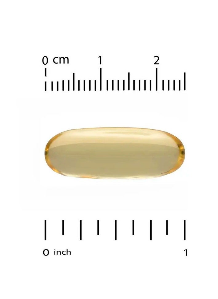 oem Premium Omega-3 Fish Oil Concentrated Formula with EPA and DHA for Optimal Lipid Profile and Immune Support - Gluten-Free, Non-GMO - 100 Fish Gelatin Softgels（Packaging may vary）2 PCS  - Image 3