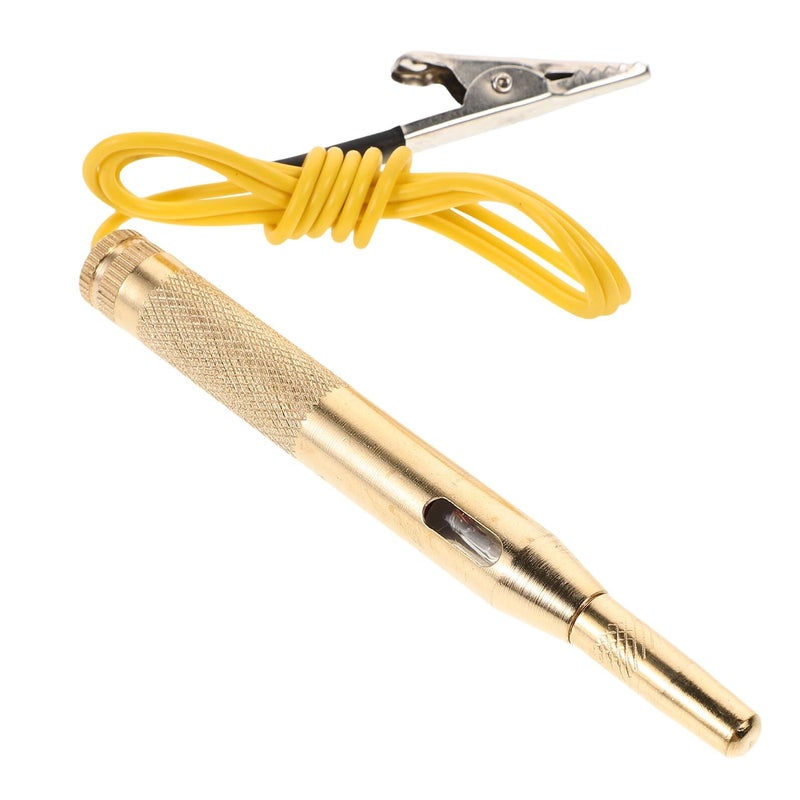Copper Automotive Circuit Tester Pen with Spark Detection for Vehicle Electrical Diagnostics - Image 2