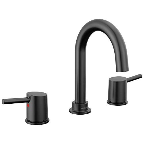 Peerless P3547LF-BL Precept Widespread, Matte Black - Image 1