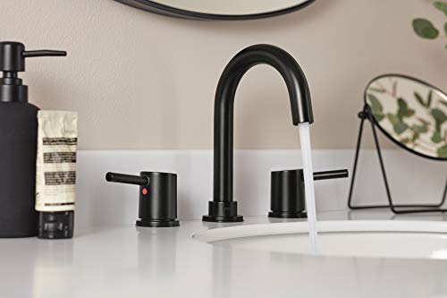 Peerless P3547LF-BL Precept Widespread, Matte Black - Image 3