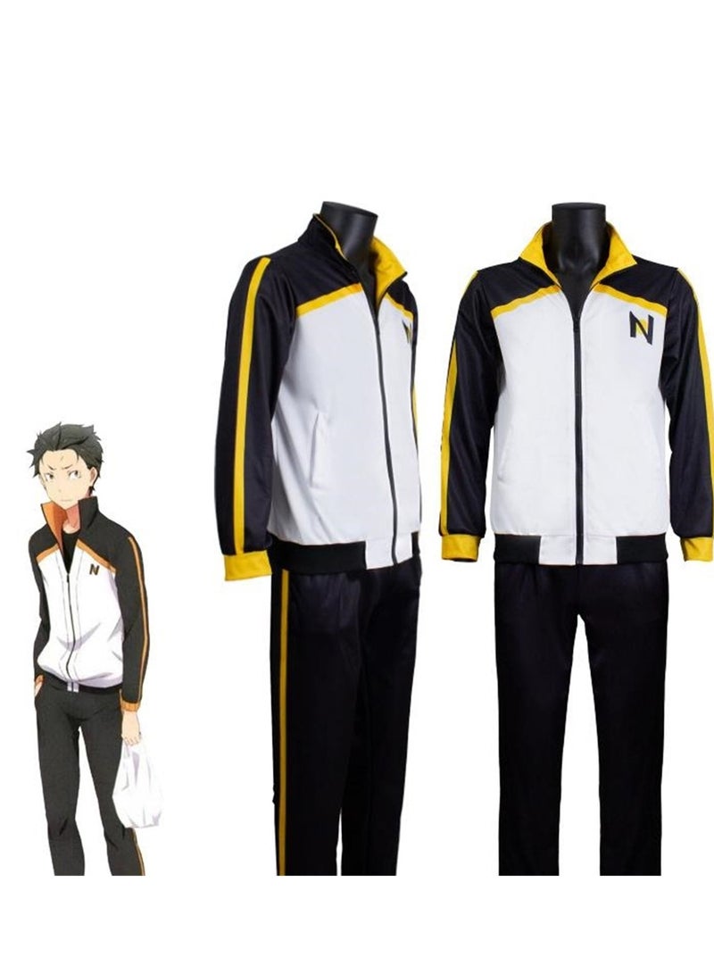 Life in a different world from zero Same style cos anime clothes sweatshirt suit performance clothes - Image 3