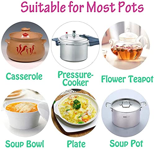 we3 Silicone Trivet Mats, trivets for hot pots and Pans, Extra Thick Hot Pads for Kitchen, Multi-Purpose Pot Holder, Non-Slip Jar Opener (Multicolor, Pack of 4) - Image 4