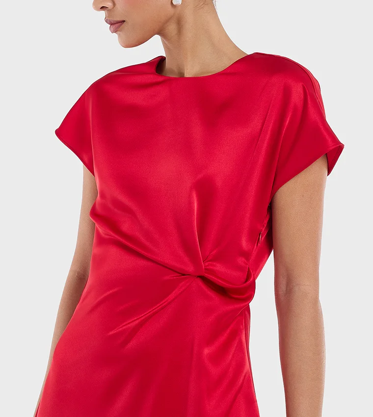 بي سي بي جي BCBG Satin Dress