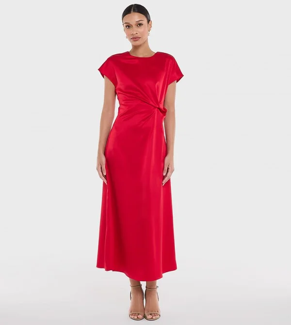 بي سي بي جي BCBG Satin Dress