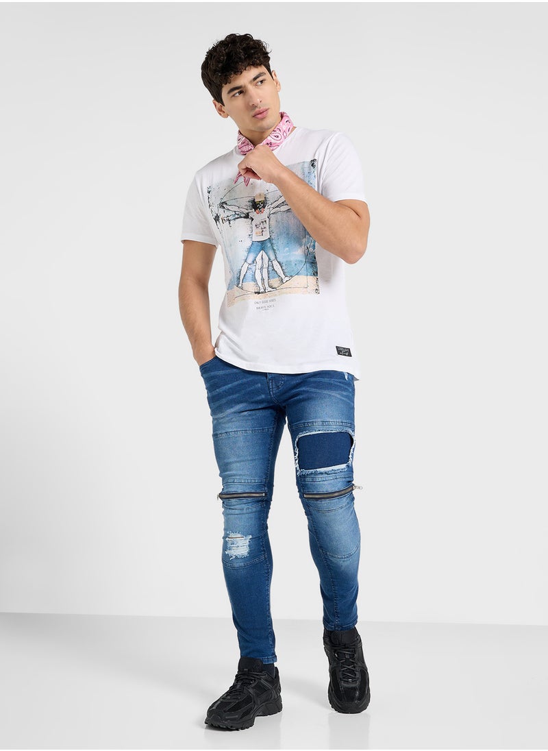 BRAVE SOUL Denim Skinny Fit Jeans  - Image 5