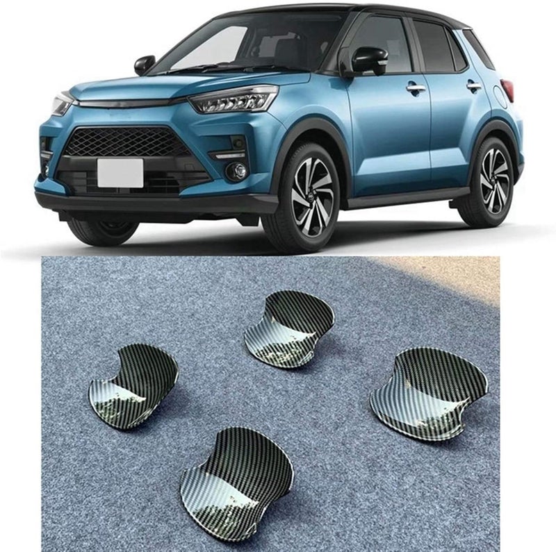 DEMULAX 4PCS ABS Car Door Handle Bowl Cover Trim - Image 5