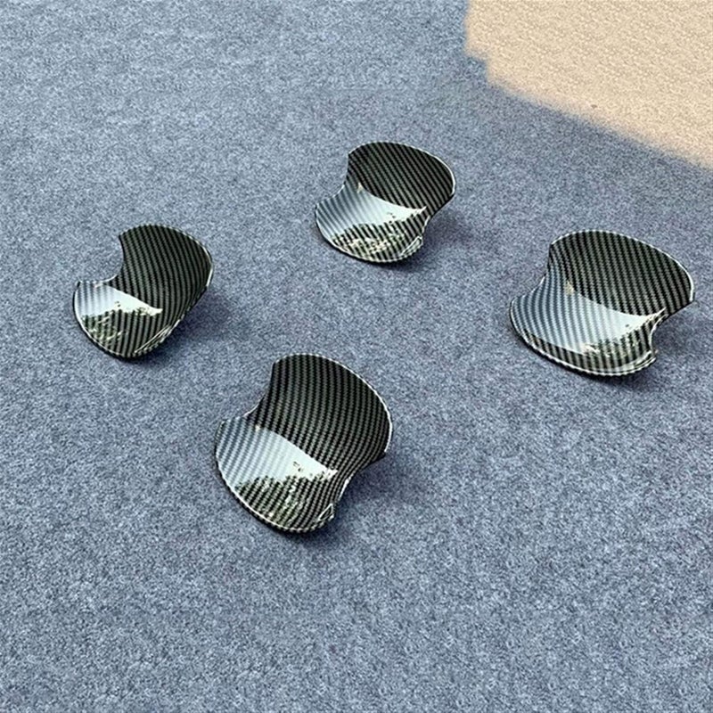 DEMULAX 4PCS ABS Car Door Handle Bowl Cover Trim - Image 3