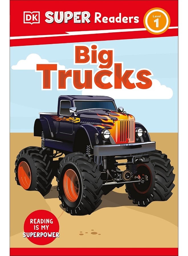 DK Super Readers Level 1 Big Trucks - Image 1