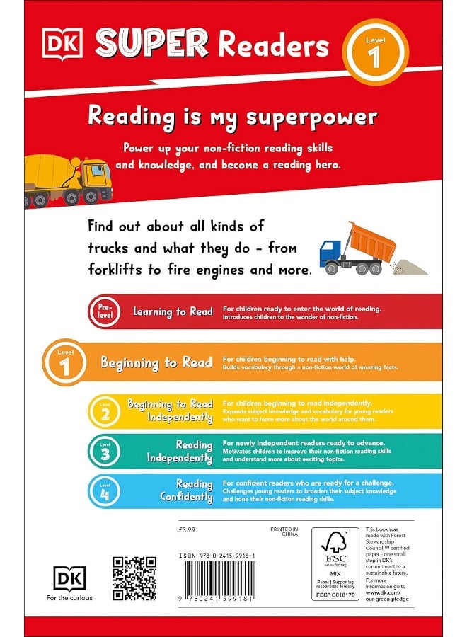 DK Super Readers Level 1 Big Trucks - Image 2