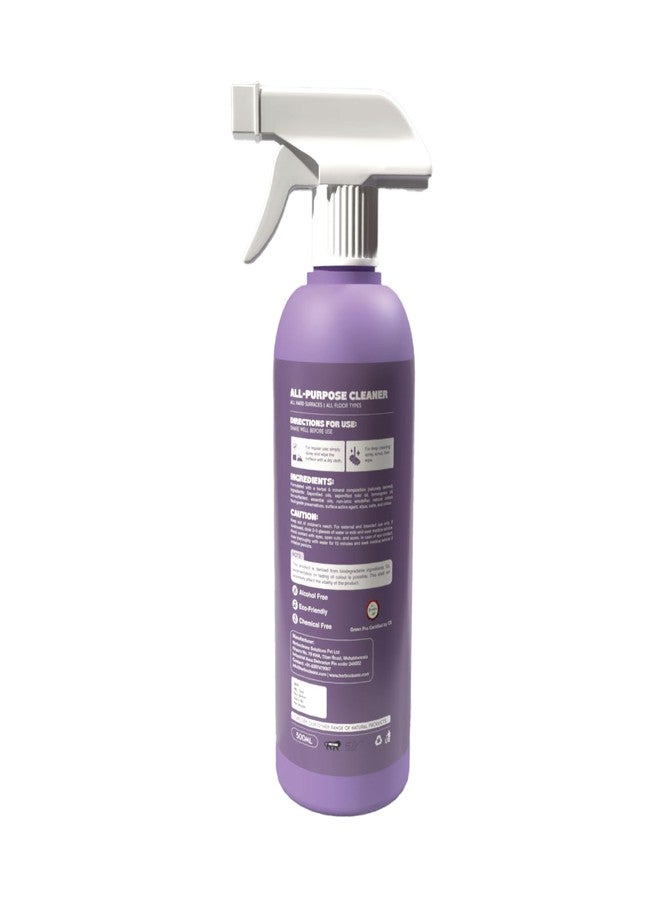 HERBOCLEANZ Natural All-Purpose Surface Floor, Tile, Marble Floor Cleaner, Office | Home - Deep Cleaning, Multi-Surface Safe, Non-Toxic, Kid & Pet-Friendly, 500 ML - Image 2