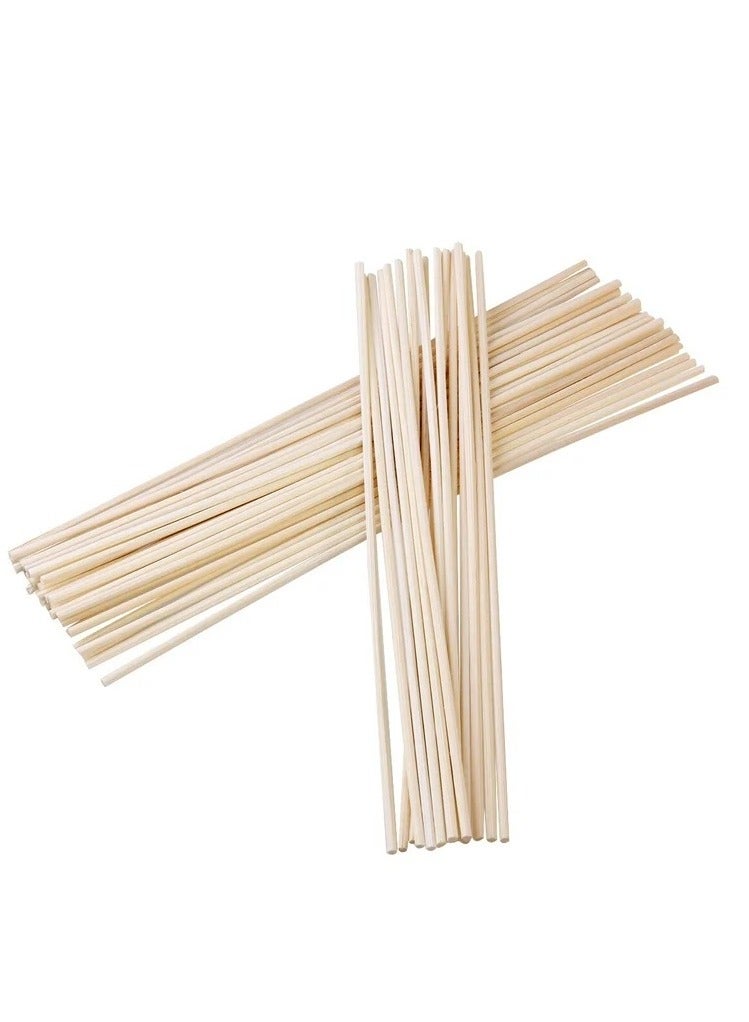 SKP Plastic Wooden Skewers for Cooking and Grilling (50 pieces) 