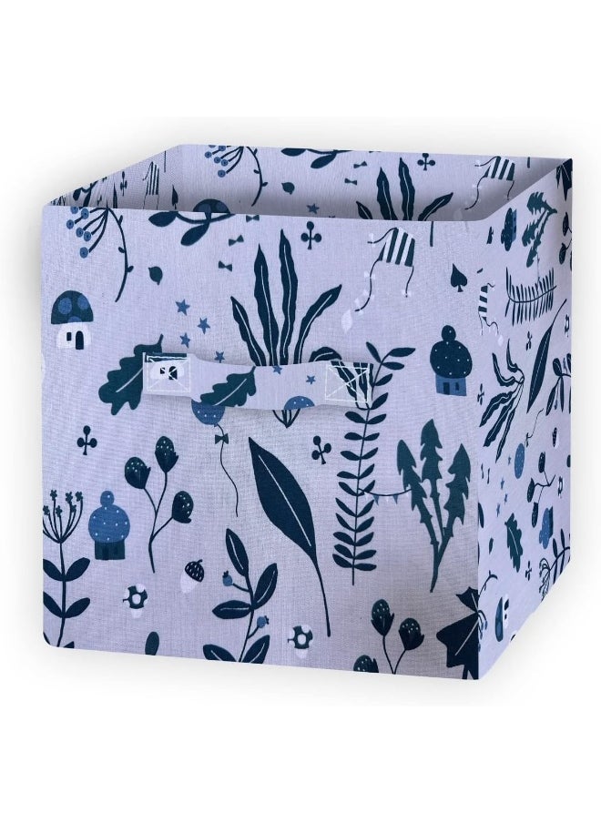 Somerfield - Somer Field - 01 Piece , Storage Box Fabric Foldable Storage Cube Boxes (Size 30x30x30 Cm) with Handle - Ideal for Home, Office and Every Day Use - Best Buy (Model 01) - Image 1