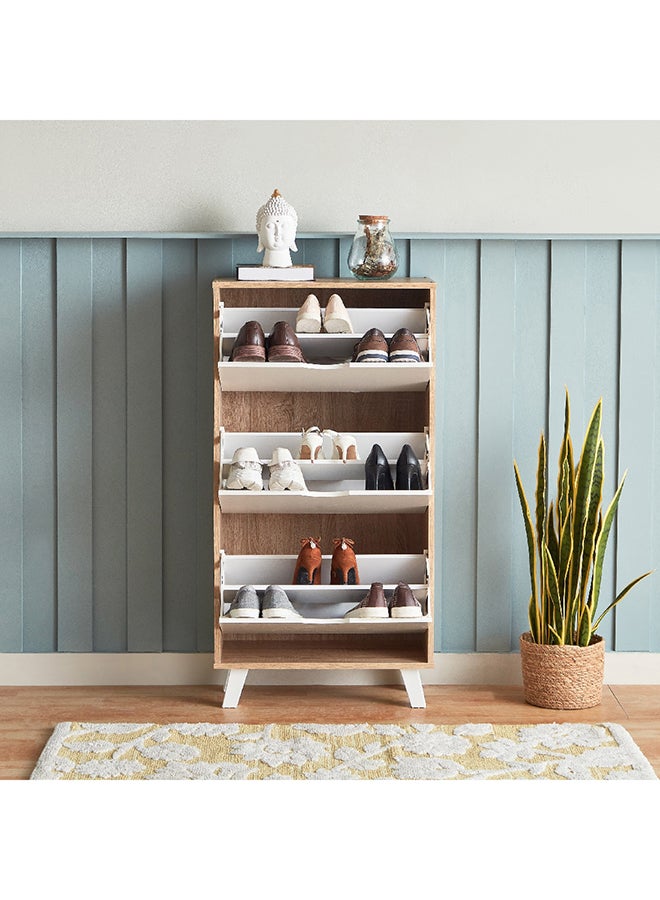 Home Box Alford Albany 18-Pair 3-Tier Shoe Cabinet 60 x 120 x 30 cm - Image 3