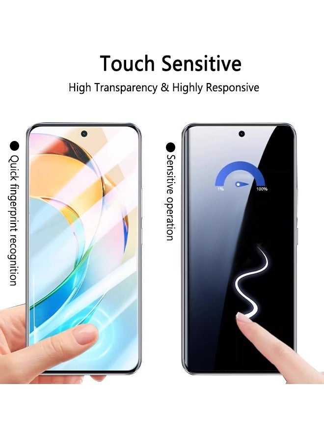 X-level 3 PCS Tempered Glass for HONOR X9b 5g Screen Protector, Comfortable Touch Feeling,Easy Install, High Responsive Anti-scratch Anti-drop Anti-fingerprint Phone Display Cover Accessory - Image 2