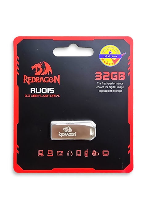 محرك أقراص فلاش RU015 3.0 USB 32 جيجابايت عالي الأداء للصور الرقمية والتخزين