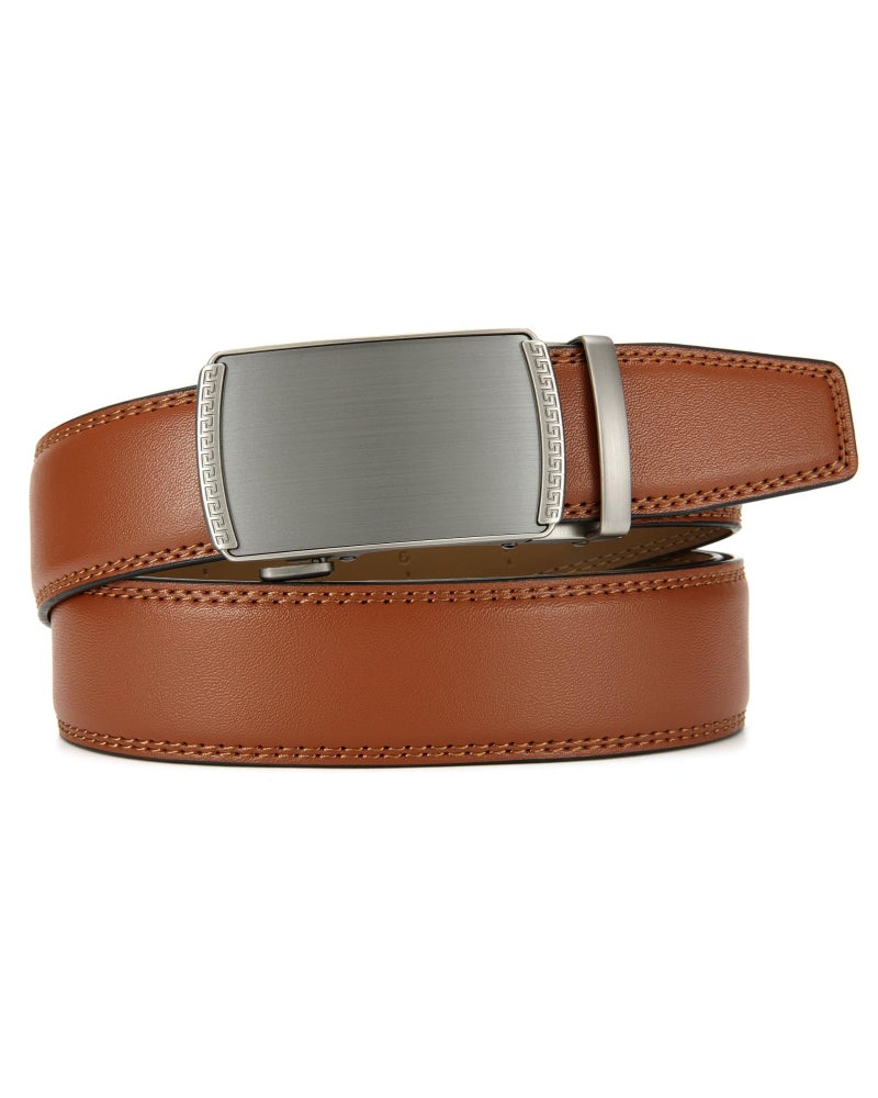 CHAOREN Mens Belt Leather Ratchet Belt - Customizable Fit, Effortless Style (35mm) - Image 5