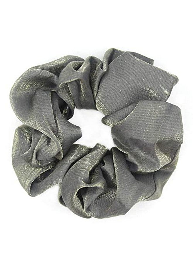 Shidara Shiny Satin Scrunchies for Hair, Hair Scrunchies for Women, Scrunchy Hair Bands, Hair Bobbles | Multi | Set of 3 - Image 3