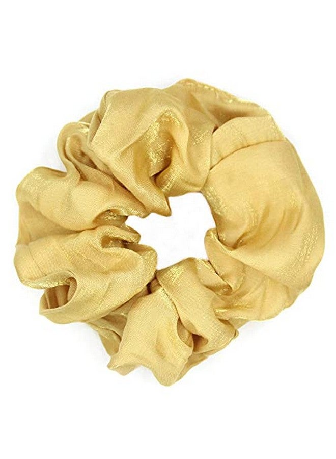 Shidara Shiny Satin Scrunchies for Hair, Hair Scrunchies for Women, Scrunchy Hair Bands, Hair Bobbles | Multi | Set of 3 - Image 4