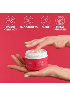 Wella Professionals Invigo Color Brilliance Vibrant Color Mask 150Ml - For Coarse Hair  - Image 3