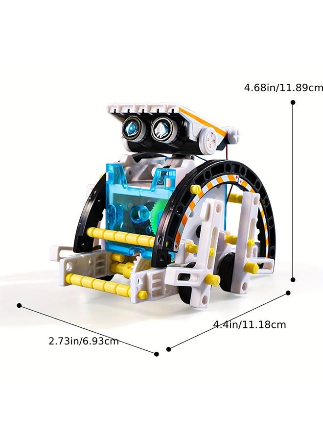 13-in-1 Solar Robot Kit for Kids, Stem Projects for Kids Age 8-12, Educational Science Toy, DIY Solar Power Building Kit, Robotic Set Toys Gift for Boys Girls 8-12 Years Old - Image 2