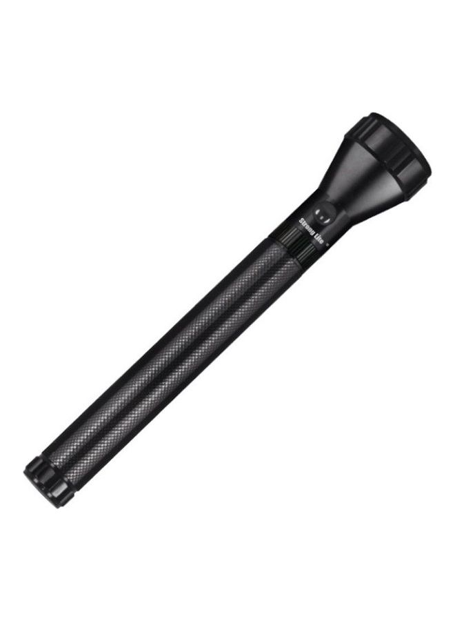 مصباح يدوي LED قابل للشحن أسود - Image 1