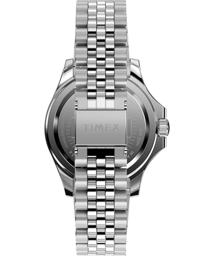 TIMEX ساعة تيمكس النسائية كايا 40 مم - سوار، قرص، علبة بلون فضي - Image 3