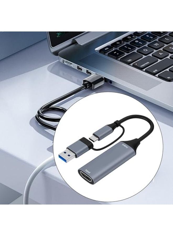 USB Type C to HDMI 4K Video Capture Card Game Recorder Live Streaming Device - Image 5