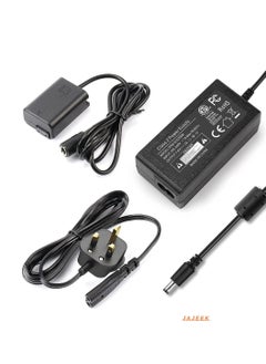 AC PW20 Power Supply Adapter & NP-FW50 Dummy Battery Kit for Sony Alpha Cameras – Continuous Power for A6500, A6400, A6300, A6100, A6000, A5100, A7 Series, RX10, ZV-E10