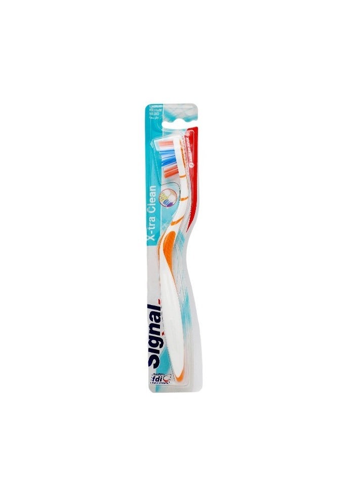 Signal - Signal X-tra Clean Medium Toothbrushes multicolour - Image 1