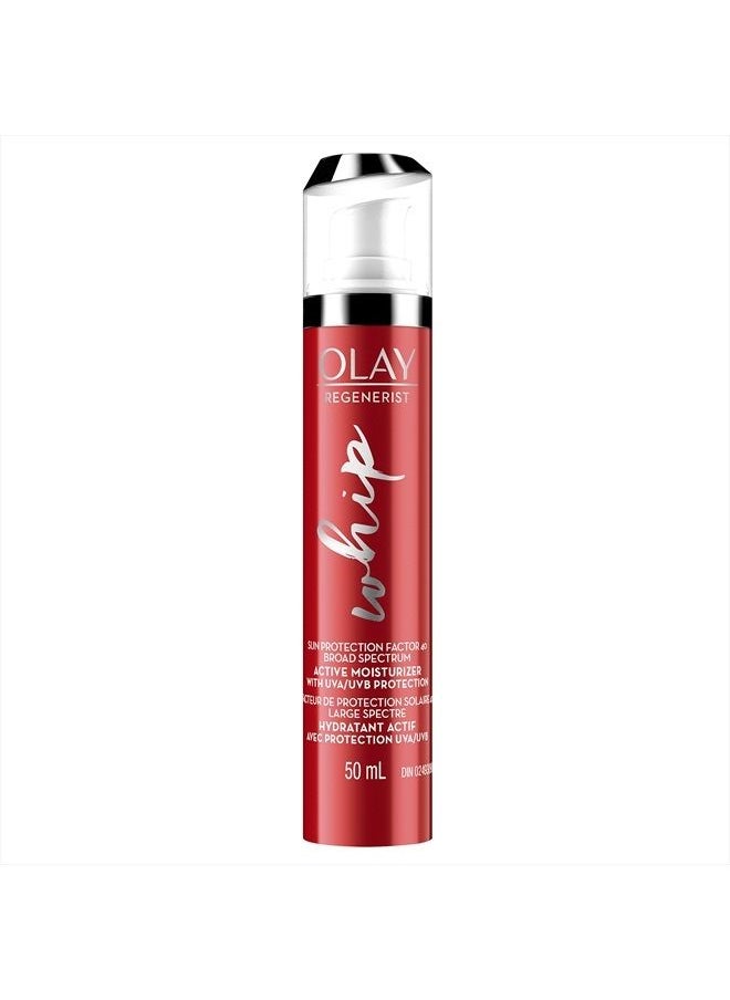 Olay - Regenerist Whip Face Moisturizer with Sunscreen SPF 40, 1.7 Fl Oz - Image 1