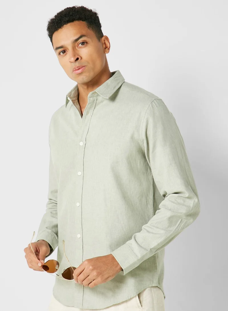 Robert Wood Linen Shirt