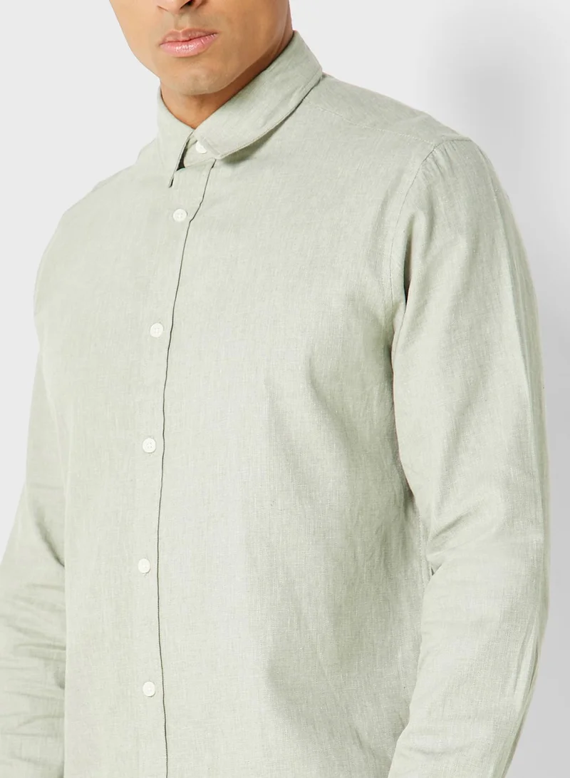 Robert Wood Linen Shirt
