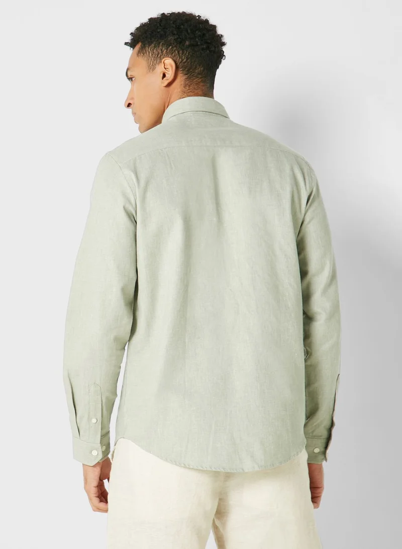 Robert Wood Linen Shirt