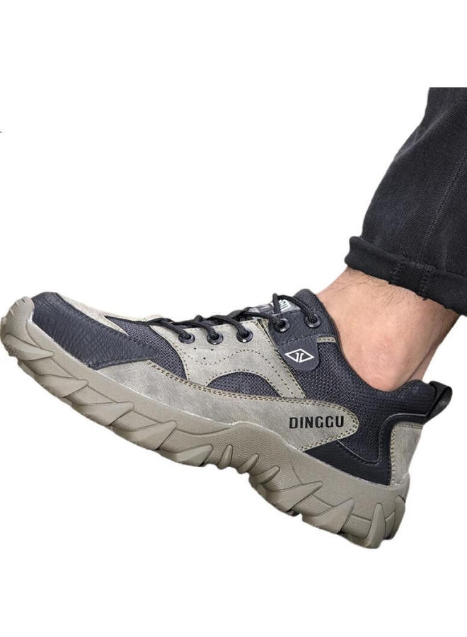 Dinggu Men'S Steel Toe Work Boots High-Top Safety Shoes 1279Mi40 - Image 3