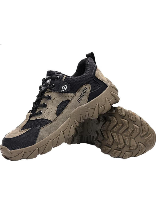 Dinggu Men'S Steel Toe Work Boots High-Top Safety Shoes 1279Mi40 - Image 1