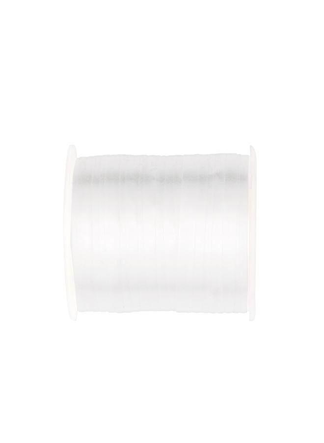 Unique شريط تجعيد أبيض 100 ياردة - Image 2