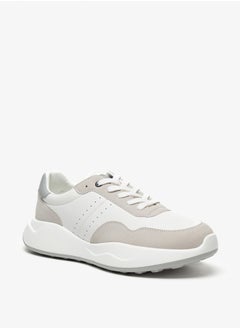 DUCHINI Men's Solid Lace-Up Sneakers  - Image 1