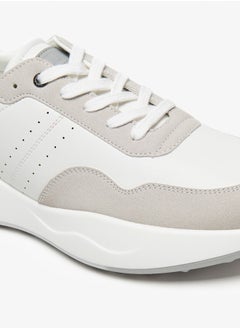 DUCHINI Men's Solid Lace-Up Sneakers  - Image 5