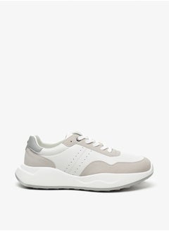 DUCHINI Men's Solid Lace-Up Sneakers  - Image 3