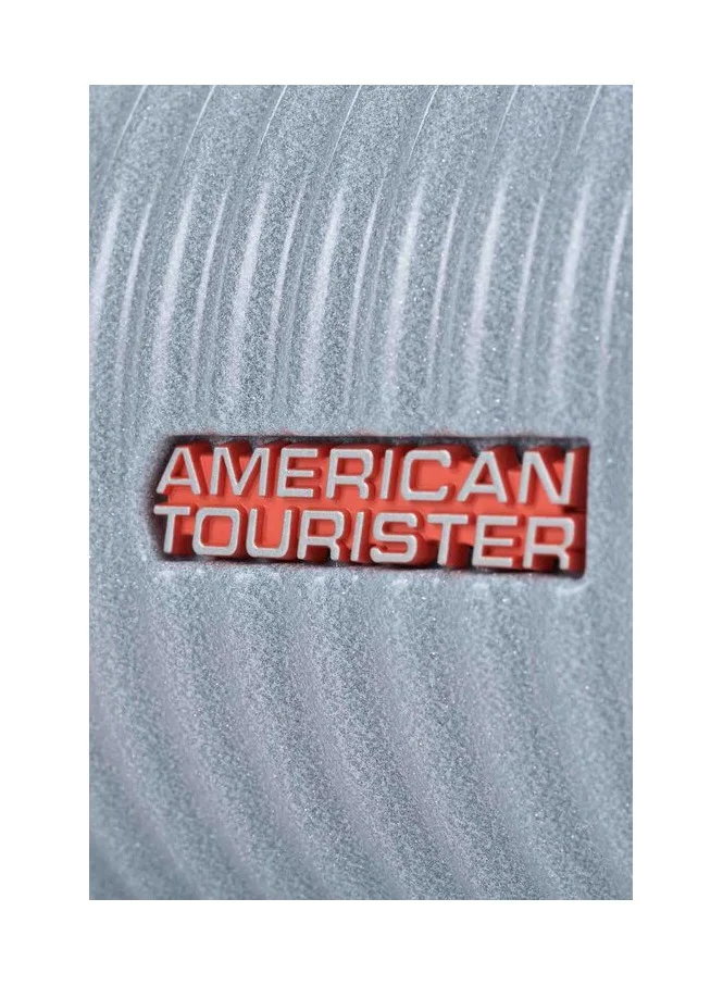 AMERICAN TOURISTER American Tourister Rollio U Crossbody Bag - Silver/Glitter/Salmon - 3 Years Global Warranty