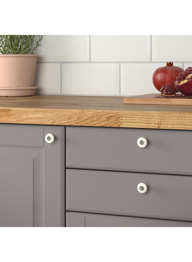 إيروريكس مقبض، أبيض مائل للصفرة/مطلي بالكروم، 23 مم - Image 2