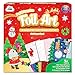 ZMLM Foil Art Kit for Kids Christmas Crafts Games for Kids Fun Christmas Cards Foil Art Crafts Mess Free Activity Kits with Envelopes and Stickers 4 5 6 7 8 9 10 11 12 Girls Boys Toys Gifts - Image 3