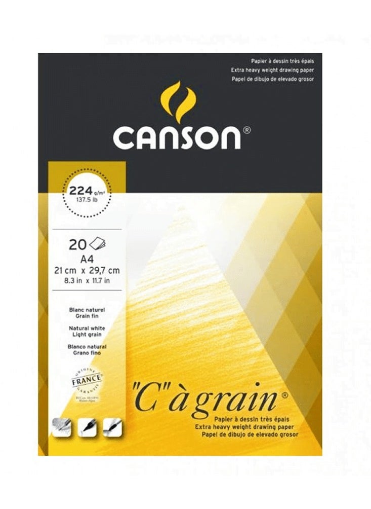 CANSON - Sketch Pad 27183 CA Grain A4 - Image 1
