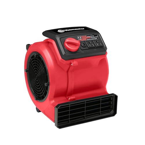 Vacmaster 3 Speed Floor Fan 156W 550CFM Air Mover Utility Blower Fan – AM201 1101 - Image 1