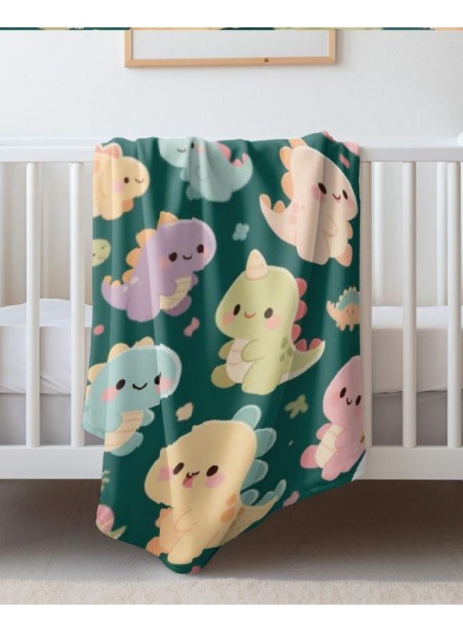 general Children's or student cartoon flannel thin blanket (warm and comfortable, suitable for sleep, games) 100cm*150cm - 889 - Image 4